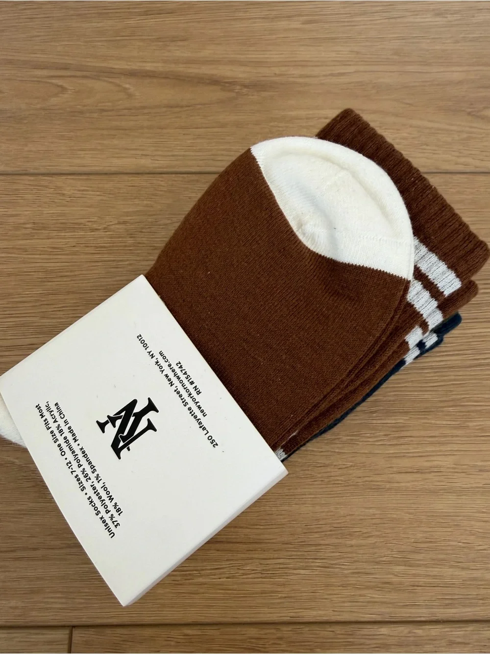 New York or Nowhere 3 Pack Crew Socks